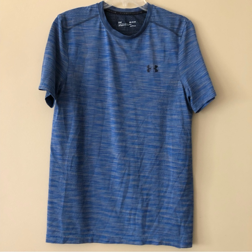 Under Armour Blue Threadborne T-Shirt